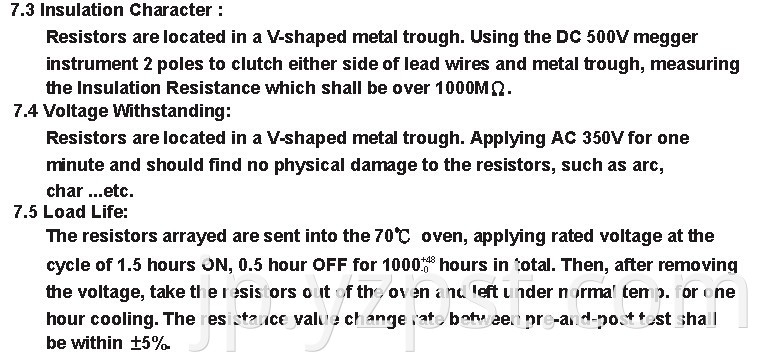 Metal Oxide Film Resistor